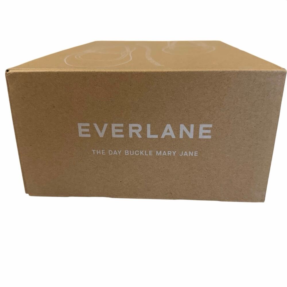 NIB Everlane The Day Buckle Mary Jane in Tutu Pink Satin Size 8 - Picture 8 of 9